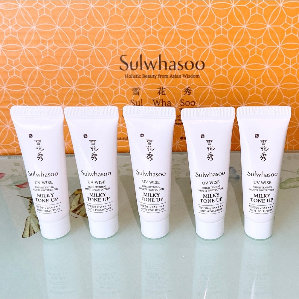 5xSULWHASOO UV WISE BRIGHTENING MULTI PROTECTOR (Milky Tone Up-No.2)(total 50ml